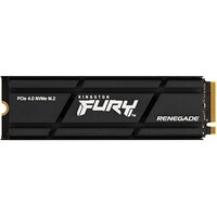Накопичувач SSD Kingston M.2 2TB PCIe 4.0 FURY Renegade + радіатор