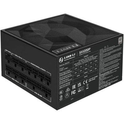Блок живлення Lian Li SX1200P Black, EU Cord (G9P.SX1200P.B000.EU)