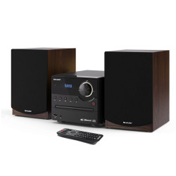 Микросистема Sharp Micro Sound System Brown (XL-B517D(BR))