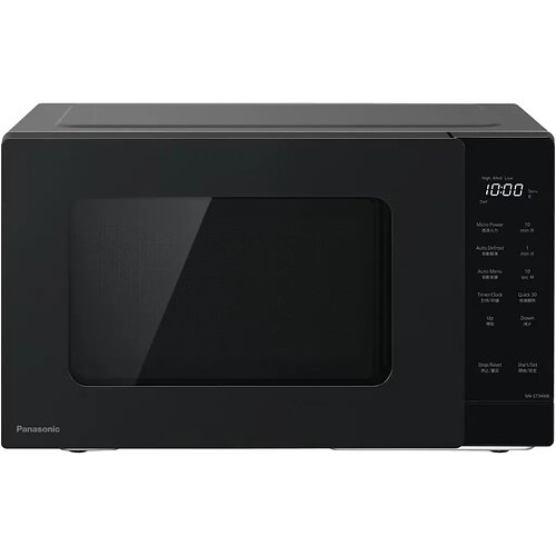 Мікрохвильова піч Panasonic, 25л, 900Вт, дисплей, відкр.кнопкою, чорний