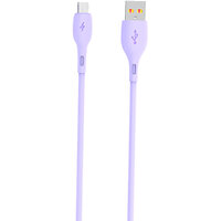 Кабель SkyDolphin S22V Soft Silicone USB - micro USB (M/M), 1 м, Violet (USB-000606)