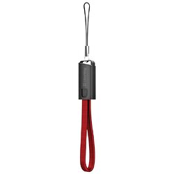 Кабель ColorWay USB - Lightning (M/M), 2.4 А, 0.22 м, Red (CW-CBUL021-RD)