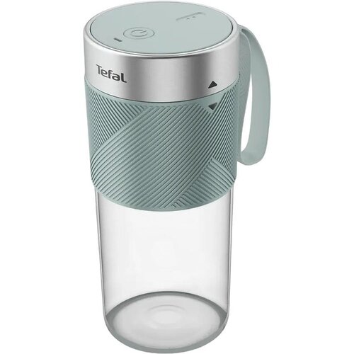 Блендер Tefal Lightmix портативний для смузі, чаша-300мл, USB, тритан, зелений