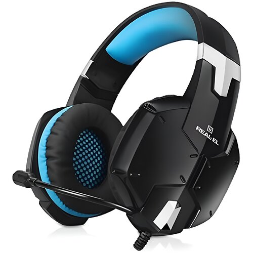 Наушники REAL-EL GDX-7500 Black/Blue
