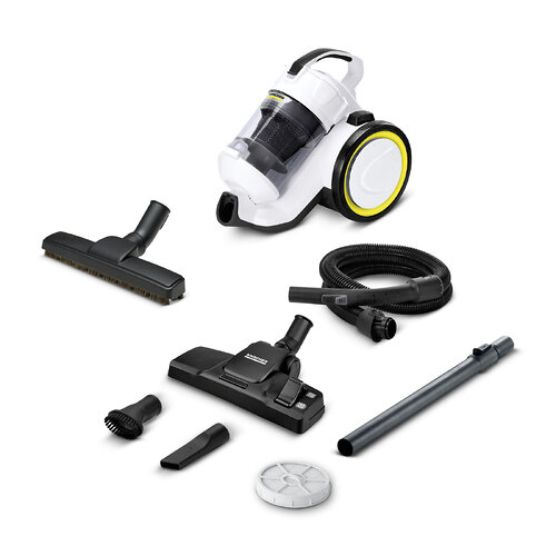 Пилосос Karcher контейнерний VC 3 Plus Premium, 700Вт, конт пил -0.9л, вага-4.4кг, HEPA 13, білий