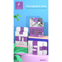 Кабель SkyDolphin S12T Frost Line USB Type-C - USB Type-C (M/M), 1 м, White (USB-000577)