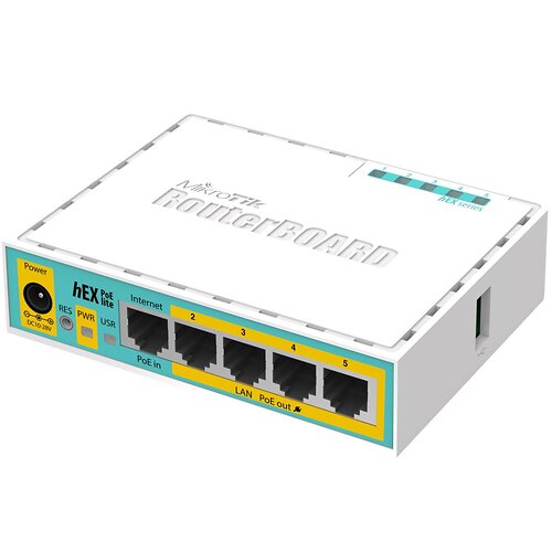 Маршрутизатор MikroTik hEX PoE lite
