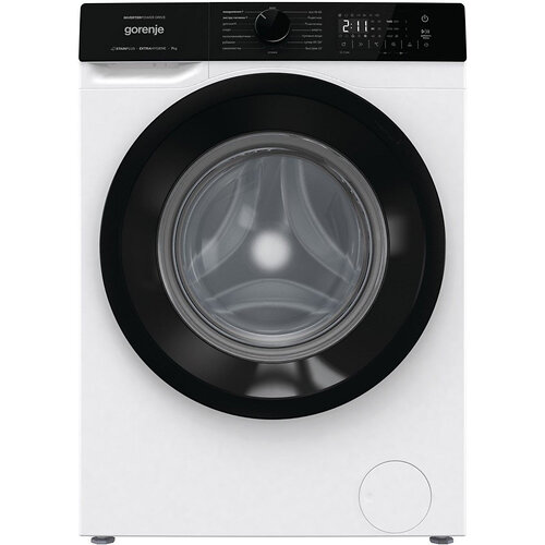 Пральна машина Gorenje фронтальна, 7кг, 1400, A+++, 47см, дисплей, пар, інвертор, білий
