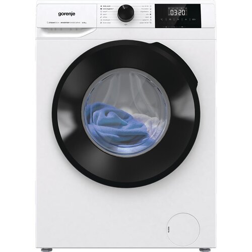 Пральна машина Gorenje фронтальна, 6кг, 1000, A+++, 43.5см, дисплей, пар, інвертор, білий
