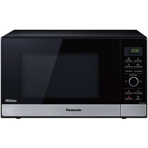 Мікрохвильова піч Panasonic , 23л, електр. керув., 1000Вт, дисплей, чорний