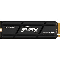 Накопичувач SSD Kingston M.2 2TB PCIe 4.0 FURY Renegade + радіатор