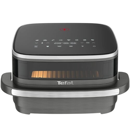 Мультипіч Tefal Easy Fry XL Surface, 2200Вт, чаша-4л, сенсорне керув., з віконцем, 10 програм, пластик, чорно-сірий