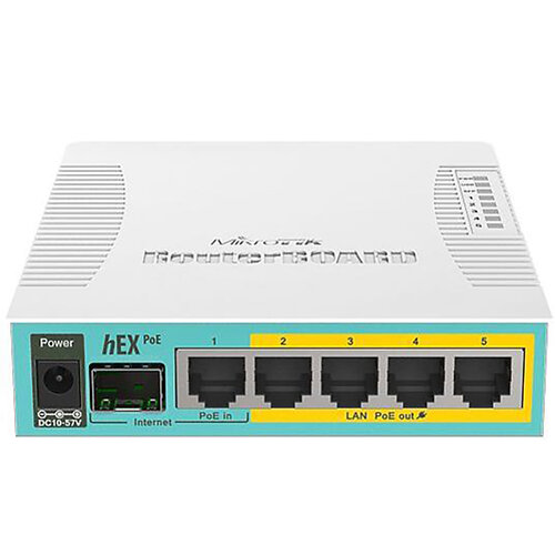 Маршрутизатор MikroTik hEX PoE