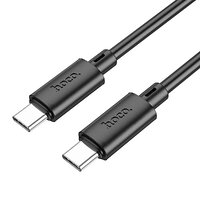 Кабель Hoco X88 Gratified 60W USB Type-C - USB Type-C (M/M), 1 м, Black (6931474783363)
