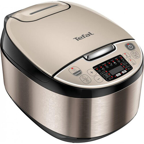 Мультиварка Tefal Essential, 750Вт, чаша-5л, електронне керув., пластик, сірий