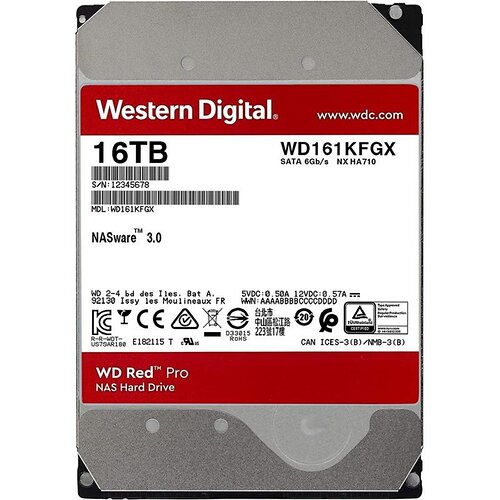 Жорсткий диск WD 16TB 3.5