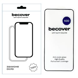 Захисне скло BeCover для Samsung Galaxy S24 FE SM-S721 10D Black (712486)