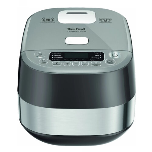 Мультиварка Tefal Expert Cook Induction, 1200Вт, чаша-5л, електронне керув., пластик, сірий