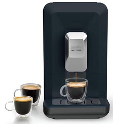 Кавомашина Krups My Coffee 1.5л, зерно, ОLED дисплей, авторецептів - 3, метал, чорний