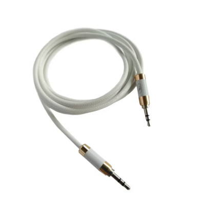 Аудио-кабель SkyDolphin SR15 3.5 мм - 3.5 мм (M/M), 2 м, White (AUX-000072)