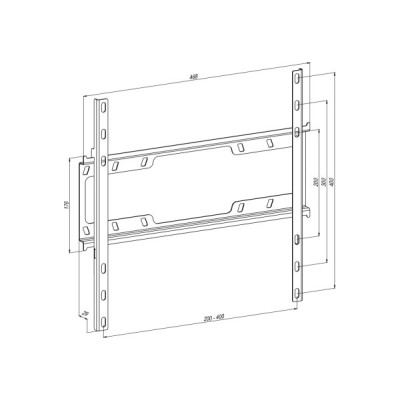 Кронштейн KSL Simpler 48EP (VESA400х400) Кронштейн KSL Simpler 48EP (VESA400х400)