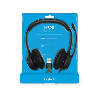Наушники Logitech H390 (981-000406)