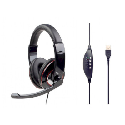 Наушники Gembird MHS-001 Black Наушники Gembird MHS-001 Black