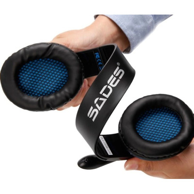 Наушники Sades SA-701 Black/Blue (sa701blj) Наушники Sades SA-701 Black/Blue (sa701blj)
