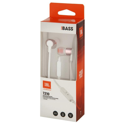 Гарнітура JBL T210 Rose Gold (JBLT210RGD) Гарнітура JBL T210 Rose Gold (JBLT210RGD)