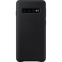 Чохол-накладка Samsung Leather Cover для Samsung Galaxy S10 SM-G973 Black (EF-VG973LBEGRU)