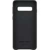 Чехол-накладка Samsung Leather Cover для Samsung Galaxy S10 SM-G973 Black (EF-VG973LBEGRU)
