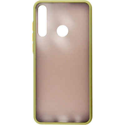 Чехол-накладка Dengos Matt для Huawei Y6p Green (DG-TPU-MATT-55)