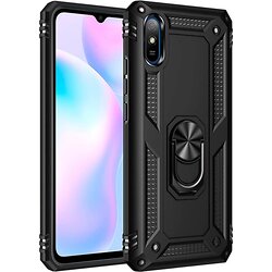 Чехол-накладка BeCover Military для Xiaomi Redmi 9A Black (705574)