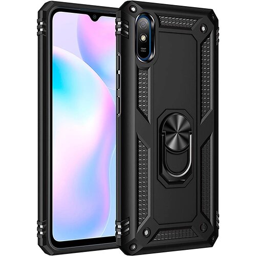 Чохол-накладка BeCover Military для Xiaomi Redmi 9A Black (705574)