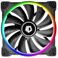Вентилятор ID-Cooling ZF-14025-ARGB (Single Pack), 140x140x25мм, 4-pin PWM, черный Вентилятор ID-Cooling ZF-14025-ARGB (Single Pack), 140x140x25мм, 4-pin PWM, черный
