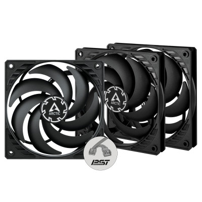 Вентилятор Arctic P12 Slim PWM PST - 3 Pack (ACFAN00275A)