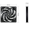 Вентилятор Arctic P12 Slim PWM PST - 3 Pack (ACFAN00275A)