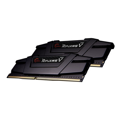 Модуль пам`ятi DDR4 2x32GB/3200 G.Skill Ripjaws V Black (F4-3200C16D-64GVK) Модуль пам`ятi DDR4 2x32GB/3200 G.Skill Ripjaws V Black (F4-3200C16D-64GVK)