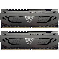 Модуль памяти DDR4 2x8GB/3600 Patriot Viper Steel Gray (PVS416G360C7K)