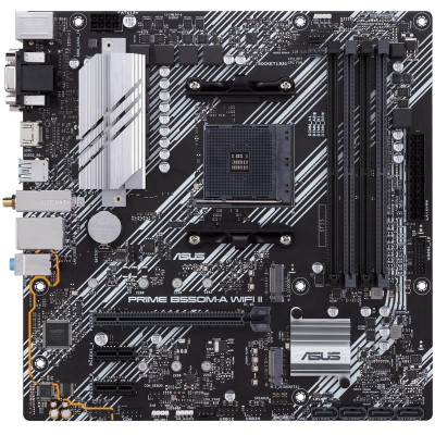 Материнская плата Asus Prime B550M-A WiFi II Socket AM4