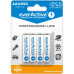 Аккумулятор everActive AAA\/HR03 Ni-MH 1050mAh BL 4шт