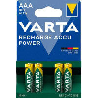 Аккумулятор Varta Recharge Accu AAA\/HR03 Ni-MH 800 mAh BL 4шт