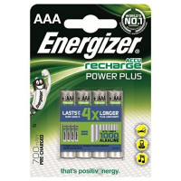 Аккумуляторы Energizer Recharge Power Plus AAA\/HR03 LSD Ni-MH 700 mAh BL 4шт Аккумуляторы Energizer Recharge Power Plus AAA\/HR03 LSD Ni-MH 700 mAh BL 4шт