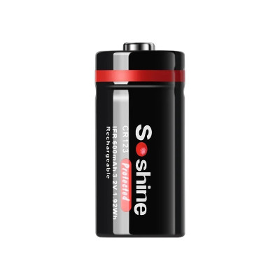 Аккумулятор Soshine CR123A/16340 600mAh 1шт