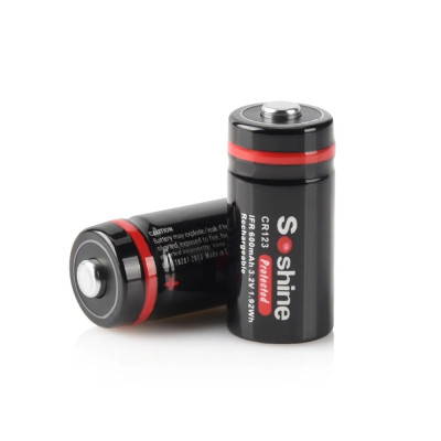 Аккумулятор Soshine CR123A/16340 600mAh 1шт