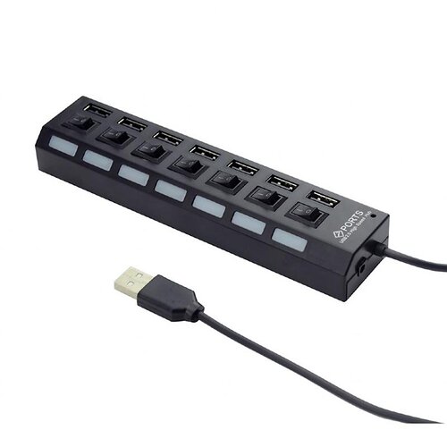 USB-хаб Gembird 7 портов (UHB-U2P7-03)