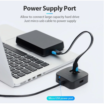 USB-хаб Vention CHBBD 4 ports