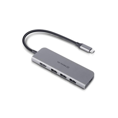USB-хаб REAL-EL CQ-700 4 ports
