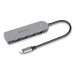 USB-хаб REAL-EL CQ-415 USB Type-C 4-в-1
