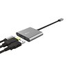 USB-хаб Trust Dalyx Aluminium USB Type-C 3-в-1 (23772)